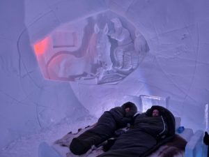 Sleeping in an Ice Hotel